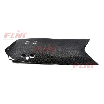 Kawasaki ZX10R 06-07 Fibra de carbono debajo del panel trasero